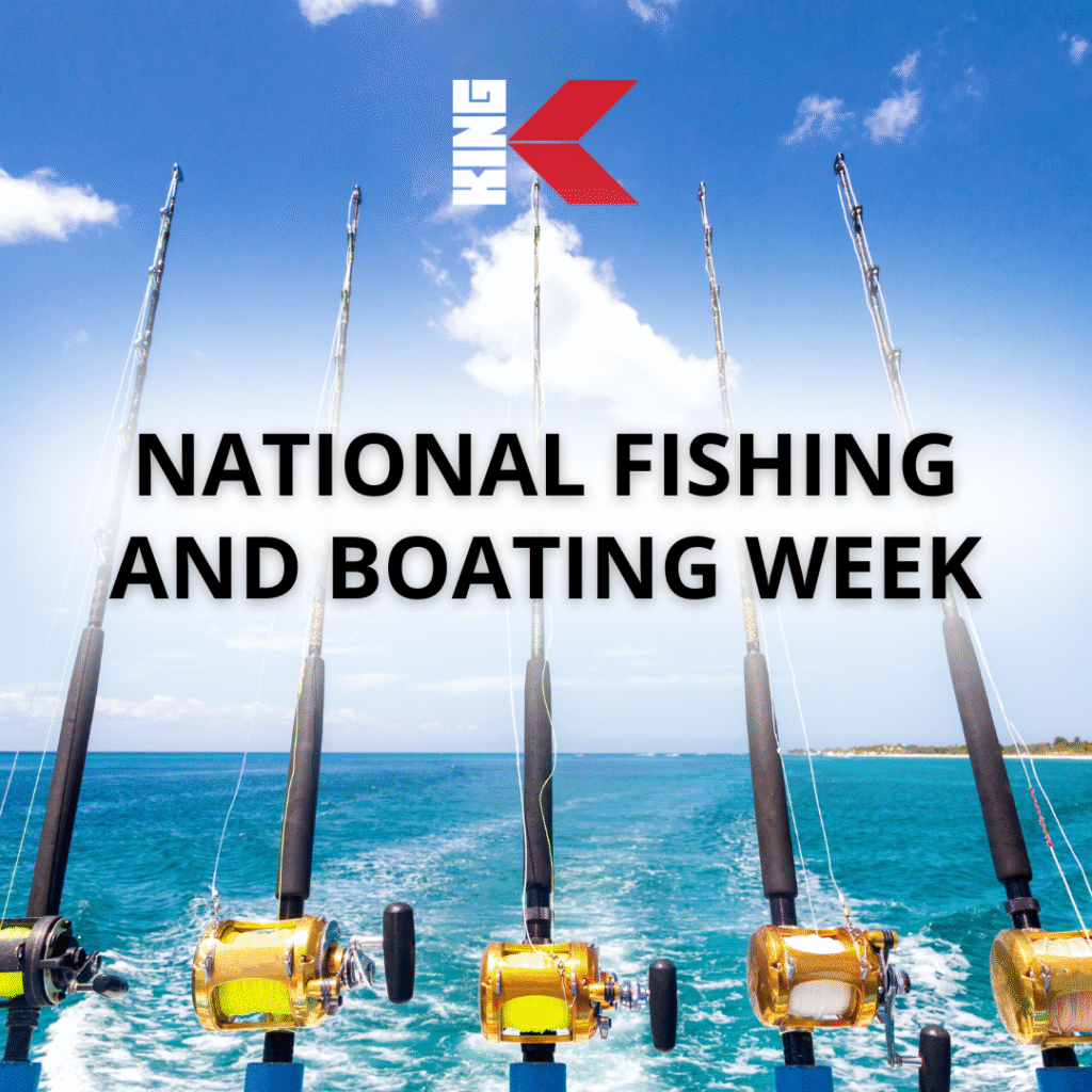 Celebrate National Fishing & Boating Week 2025 with King Plastic Materials on Board
